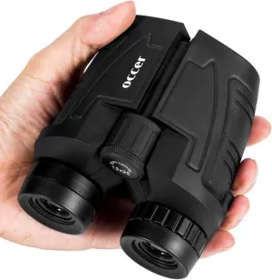 Occer 12X25 Compact Binoculars - High-Powered Bird Watching & Travel
