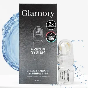 Original Glamory Radiant Flawless Skin Micro Infusion Kit - At Home Facial System Beauty Tool Skin Care for Face | 0.25MM Needle