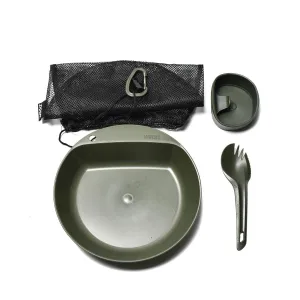 Original Wildo Pathfinder kit outdoor dining utensils set BPA Free Camping Spork