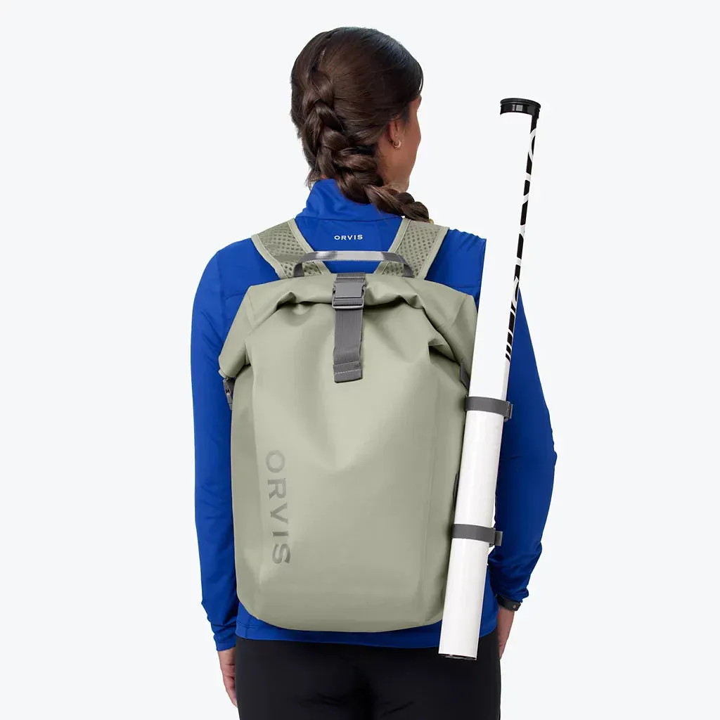 Orvis PRO Waterproof Roll Top Backpack 20L - CLOUDBURST