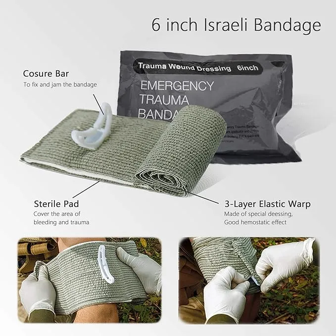 Outdoor Survival Admin Pouch Trauma IFAK Molle System Large Compatible Tactical Gear EMT