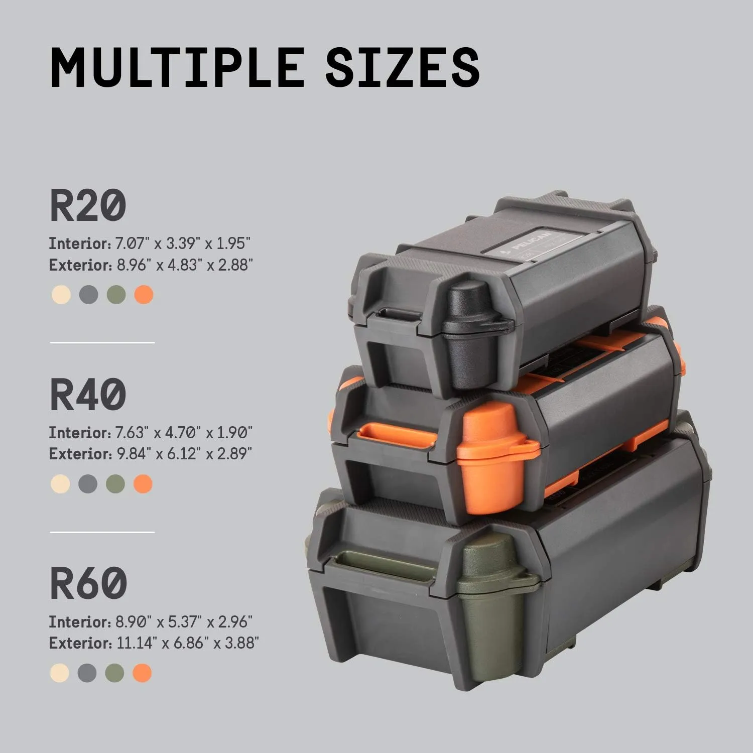 Pelican Ruck R60 Case (OD Green)