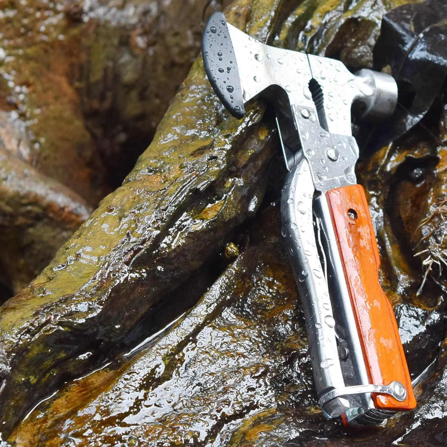 Personalized 14-in-1 Multi-Tool Hammer Camping Gear