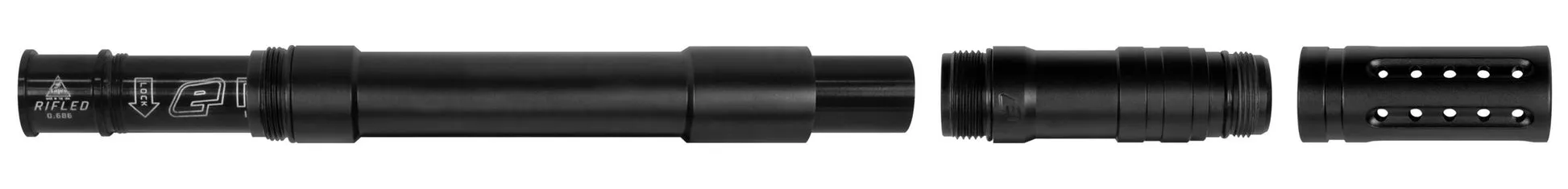 Planet Eclipse S63 Tactical Barrel with Rifled Lapco Insert Black 0.686