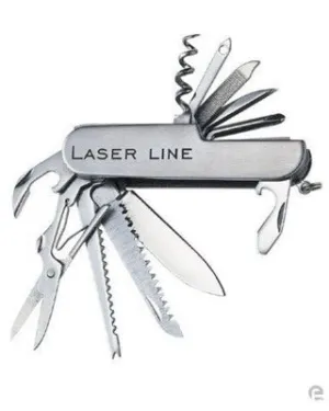 POCKET KNIFE MULTI TOOL in Silver Metal