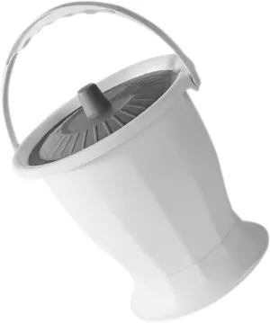 Portable Adult Toilet Camping Portable Toilet Plastic Pee Cup Collapsible Urinal Sturdy Plastic Spittoon
