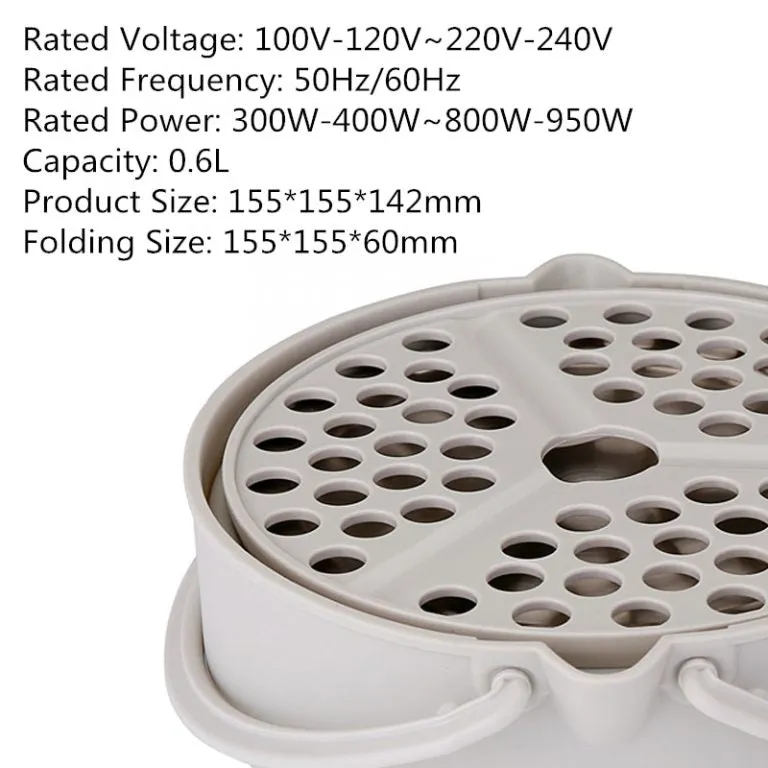 Portable Electric Collapsible Travel Hot Pot