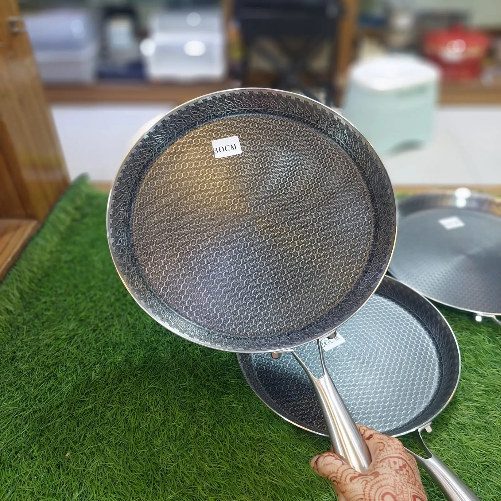 Premium Double Sided HoneyComb Laser Kitchen HotPlate