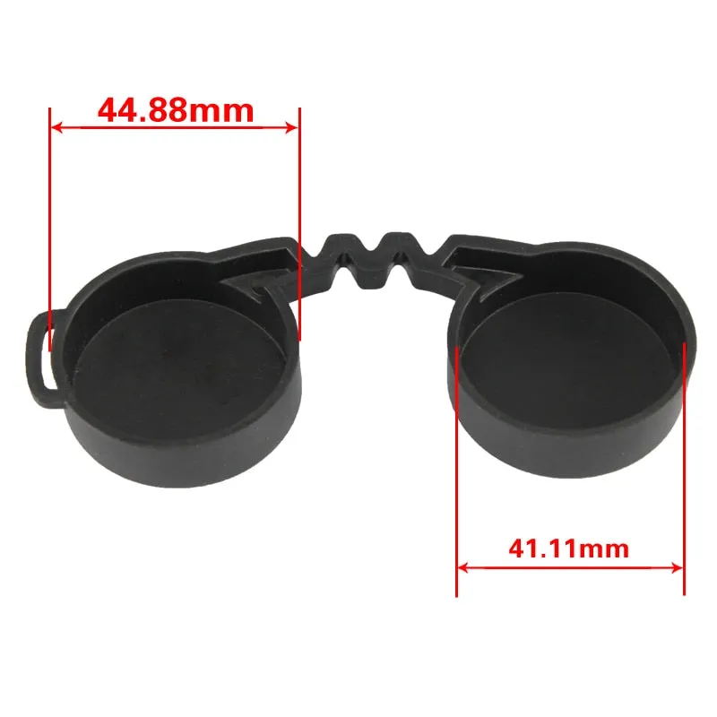 Professional 10x42 Binoculars Lens Caps Objective Protective Rubber Cover Eyepiece Dust Suit For Compact Binocular Best Protect