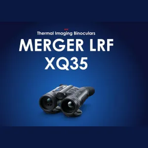 PULSAR MERGER LRF XQ35 THERMAL BINOCULAR RRP $5,499 384x288, 25mK, 17um, 1350m