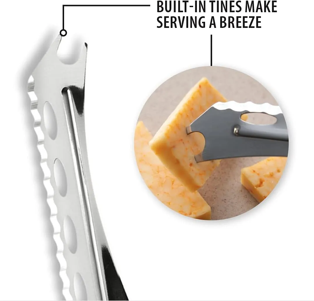 RADA Cutlery Cheese Knife, Made in USA, Silver Handle