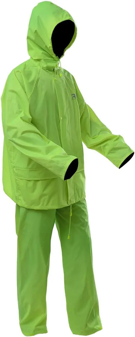 Rain Jacket Pants Suits for Men Women Waterproof Lightweight Rain Gear Coat Workwear