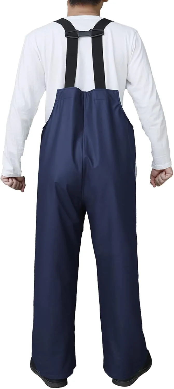 Rain Pants for Men Women Waterproof Rain Gear Bib Overalls Trousers for Fishing Hunting