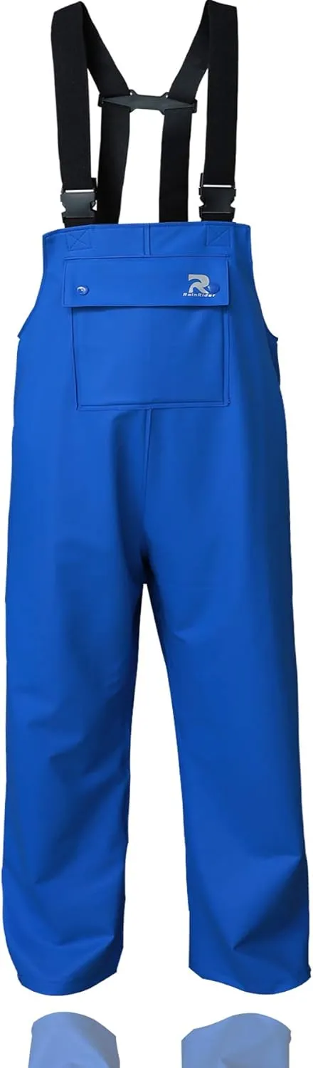 Rain Pants for Men Women Waterproof Rain Gear Bib Overalls Trousers for Fishing Hunting