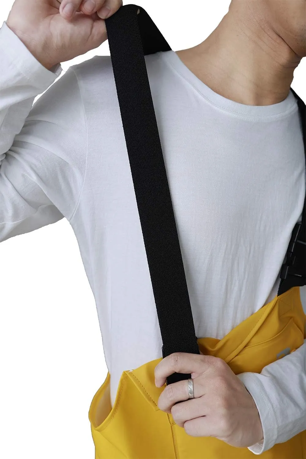 Rain Pants for Men Women Waterproof Rain Gear Bib Overalls Trousers for Fishing Hunting