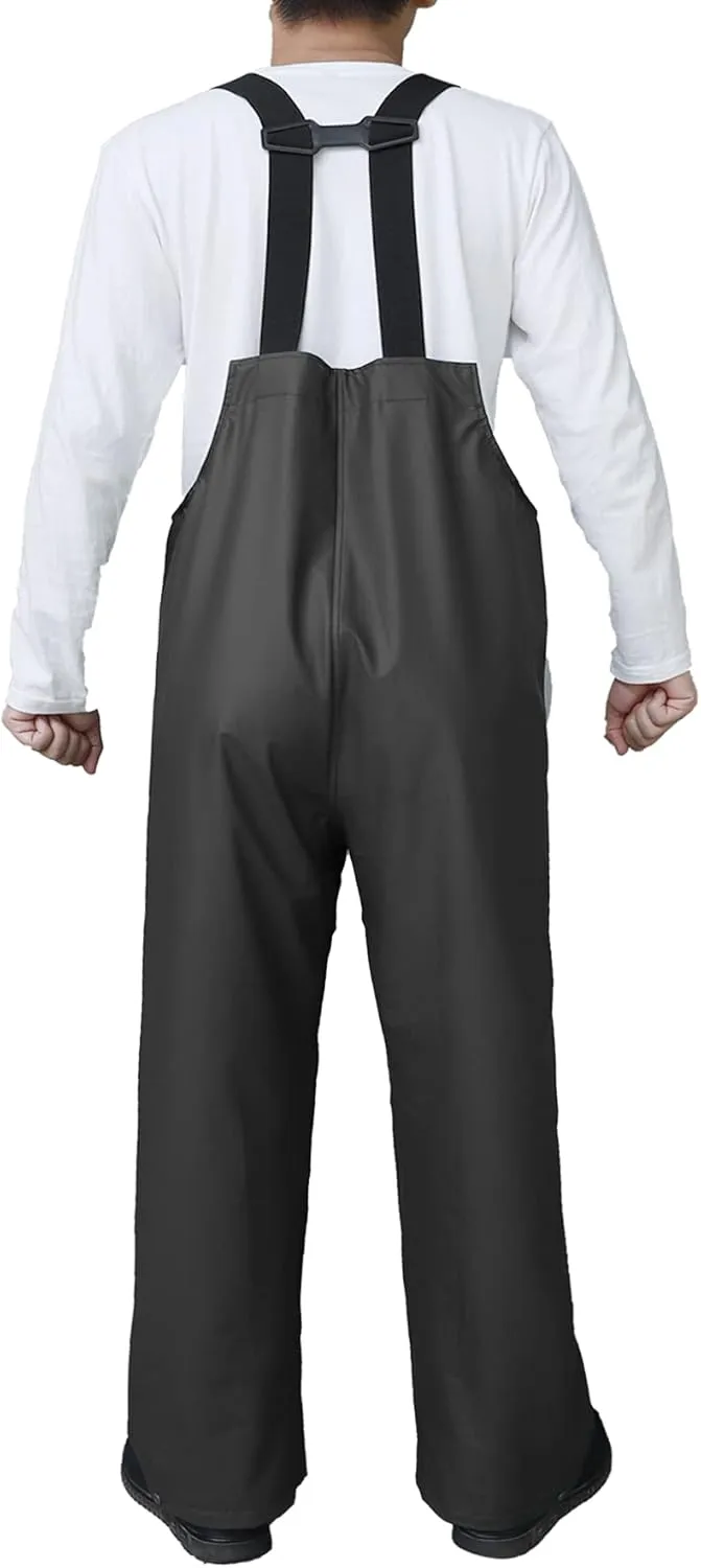 Rain Pants for Men Women Waterproof Rain Gear Bib Overalls Trousers for Fishing Hunting