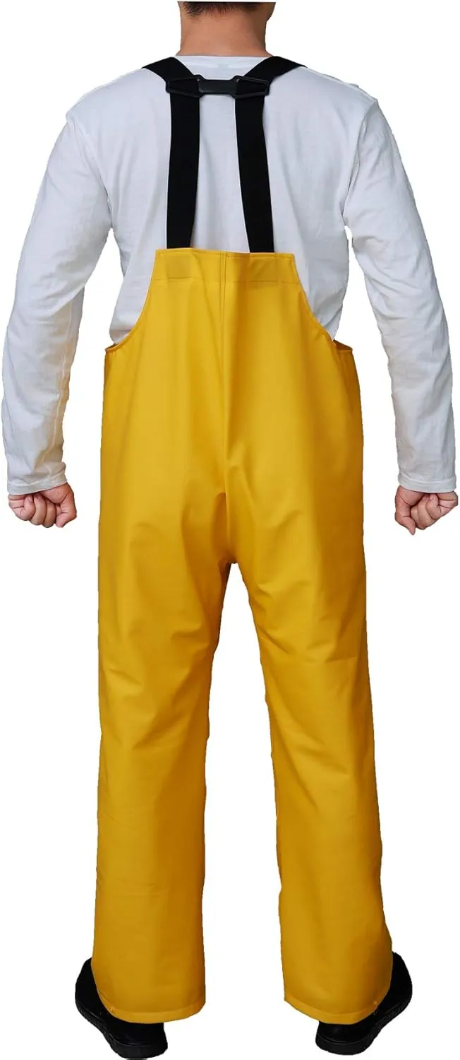 Rain Pants for Men Women Waterproof Rain Gear Bib Overalls Trousers for Fishing Hunting
