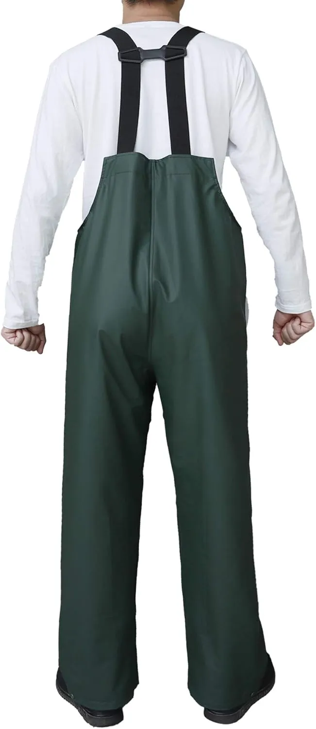 Rain Pants for Men Women Waterproof Rain Gear Bib Overalls Trousers for Fishing Hunting