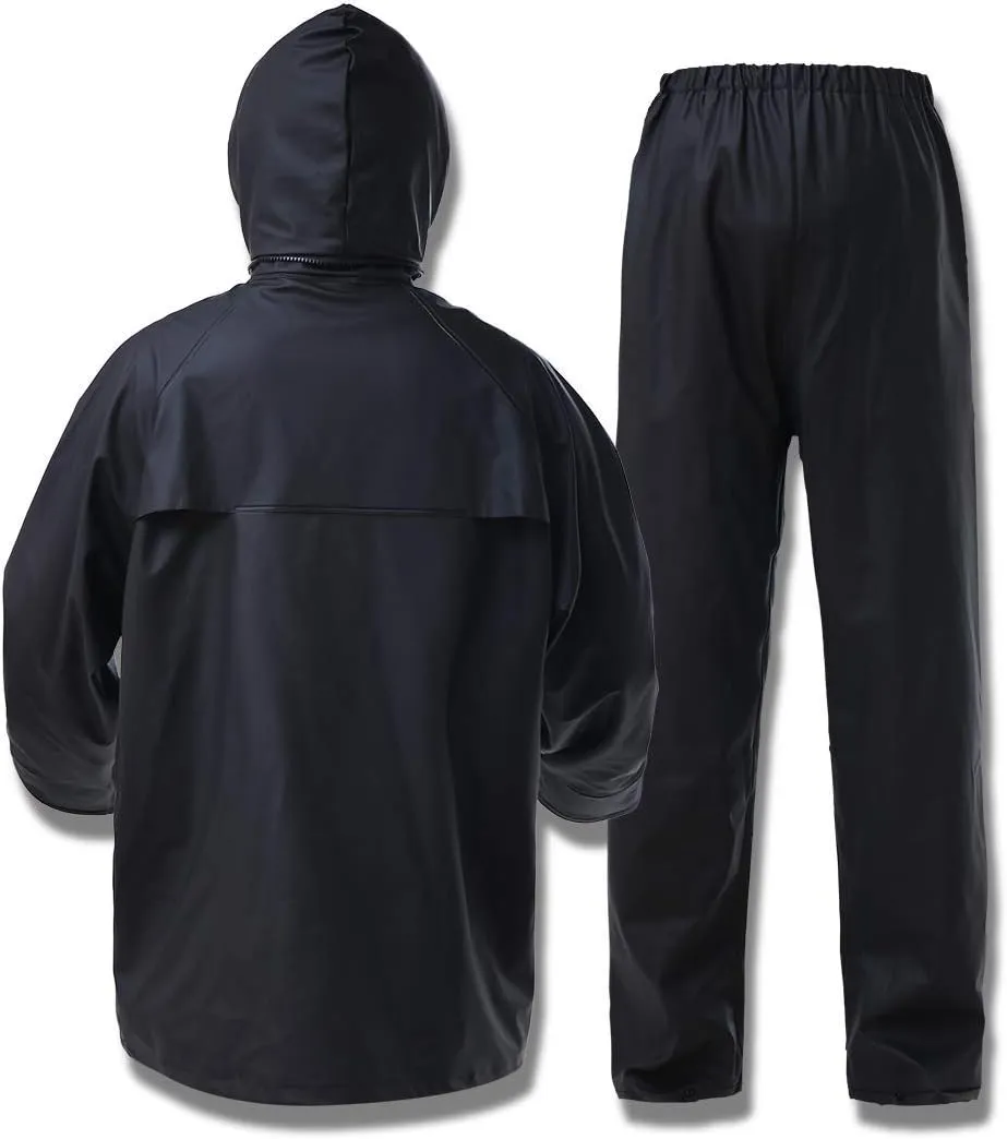 Rain Suits for Men Waterproof Rain Jacket Coat Pants Heavy Duty Women Fishing Rain Gear Workwear