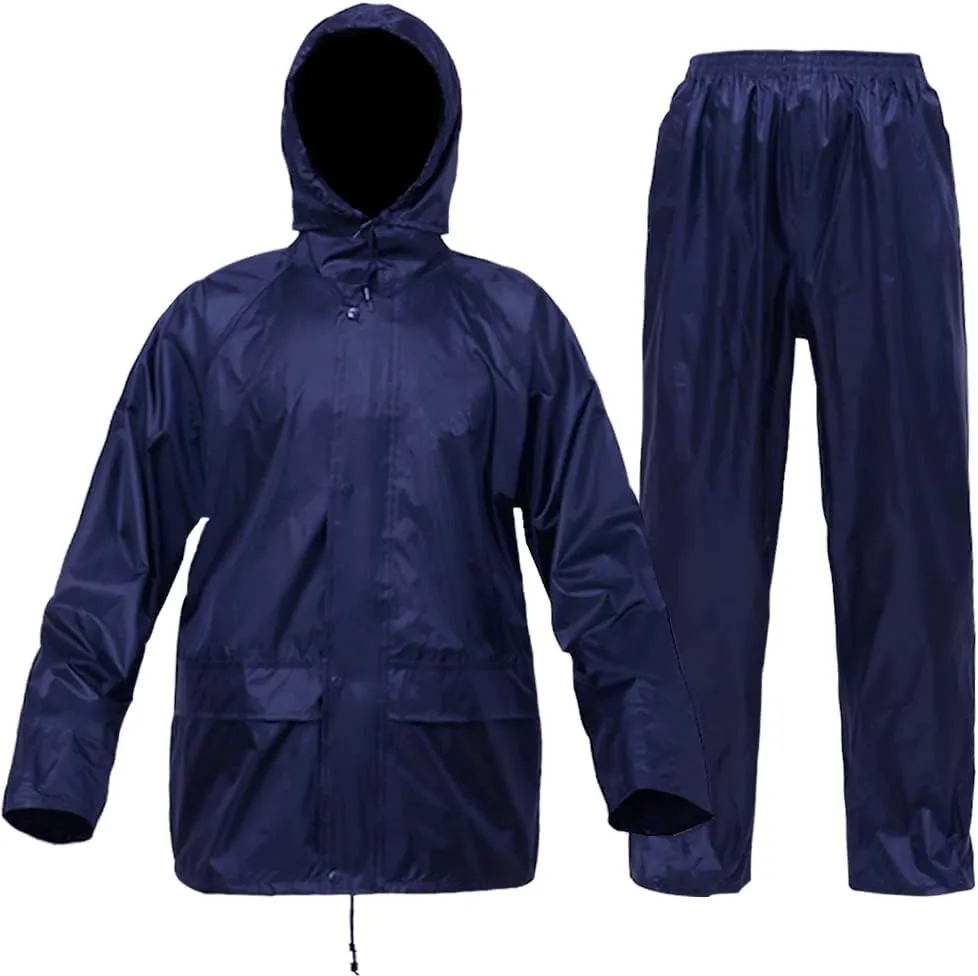 Rain Suits for Men Women Lightweight Rain Gear, Waterproof Rain Jacket with Pants