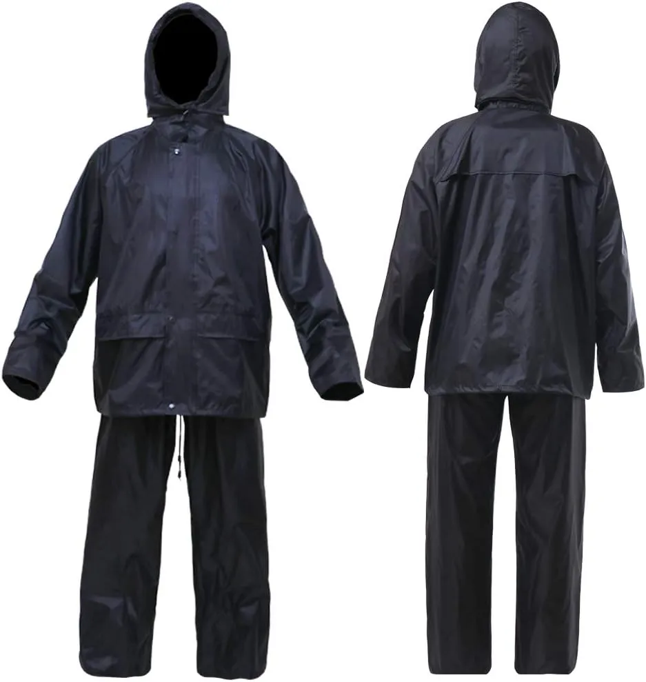 Rain Suits for Men Women Lightweight Rain Gear, Waterproof Rain Jacket with Pants