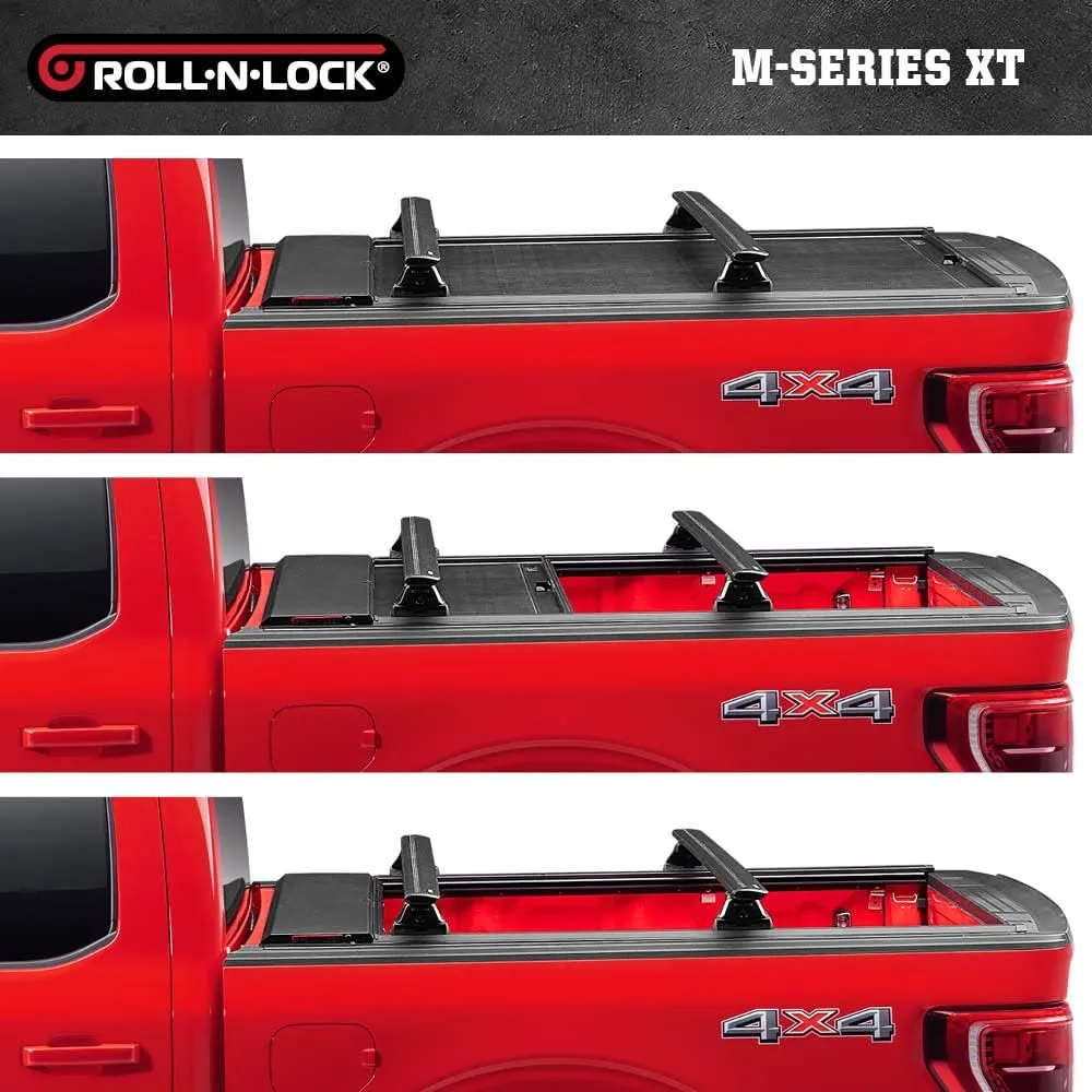 RealTruck Roll-N-Lock M-Series XT Retractable Truck Bed Tonneau Cover | 135M-XT | Fits 2022 - 2025 Ford Maverick 4' 6" Bed (54.4")