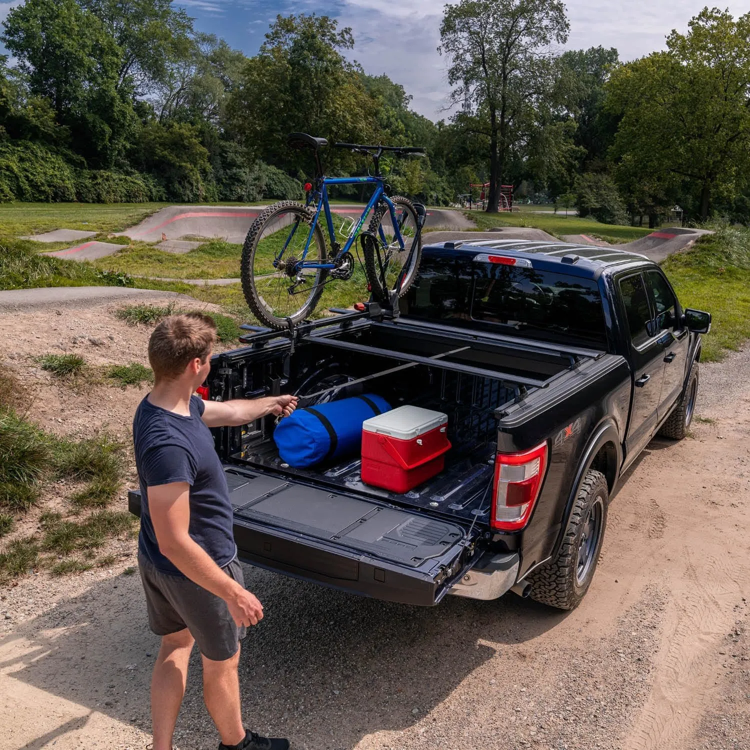 RealTruck Roll-N-Lock M-Series XT Retractable Truck Bed Tonneau Cover | 135M-XT | Fits 2022 - 2025 Ford Maverick 4' 6" Bed (54.4")