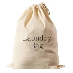 RECON Army Style Cotton Laundry Barracks Bag 18' x 27" White