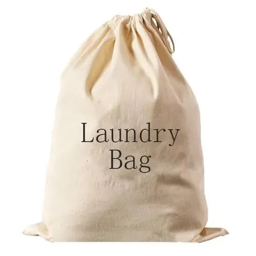 RECON Army Style Cotton Laundry Barracks Bag 18' x 27" White