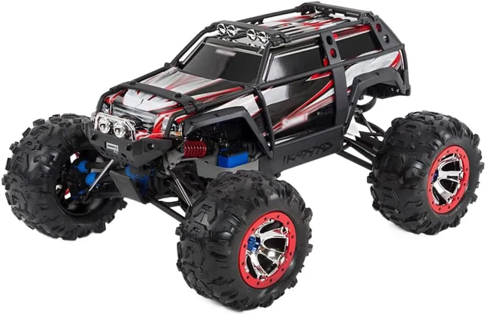 Remote Control Truck 1:10 Scale RC Buggy 40KM/H High Speed All Terrains RC Cars, Electric Powered 4X4 Off-Road RC Trucks RTR Hobby for Kids& Adults