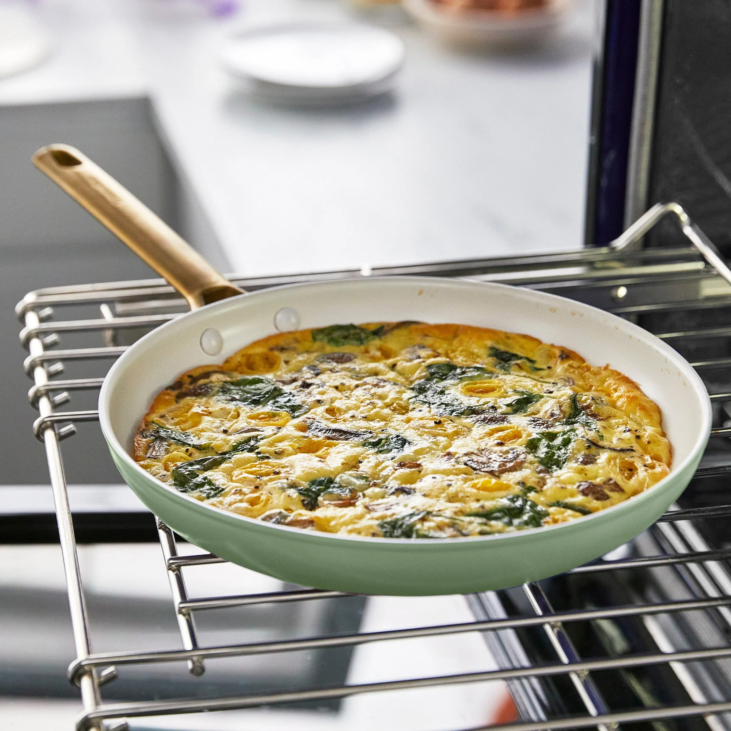Reserve Ceramic Nonstick Fry Pans, Set of 3