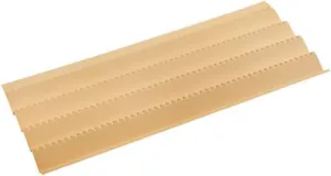 Rev-A-Shelf ST50-21A-52 Trimmable Universal Polymer Kitchen Spice Cabinet Drawer Organizer Insert Tray with Tiered Configuration, Almond