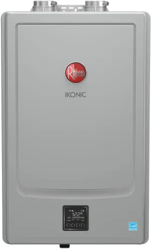 Rheem IKONIC RECTGH-SR10iP Super High Efficiency Condensing Tankless Liquid Propane Water Heater with Recirculation, 10.1 GPM