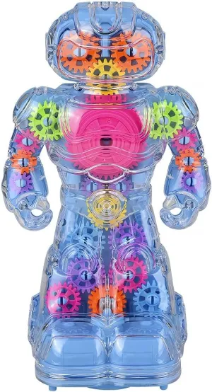 Rhode Island Novelty 8.5" Light-Up Gear Robot