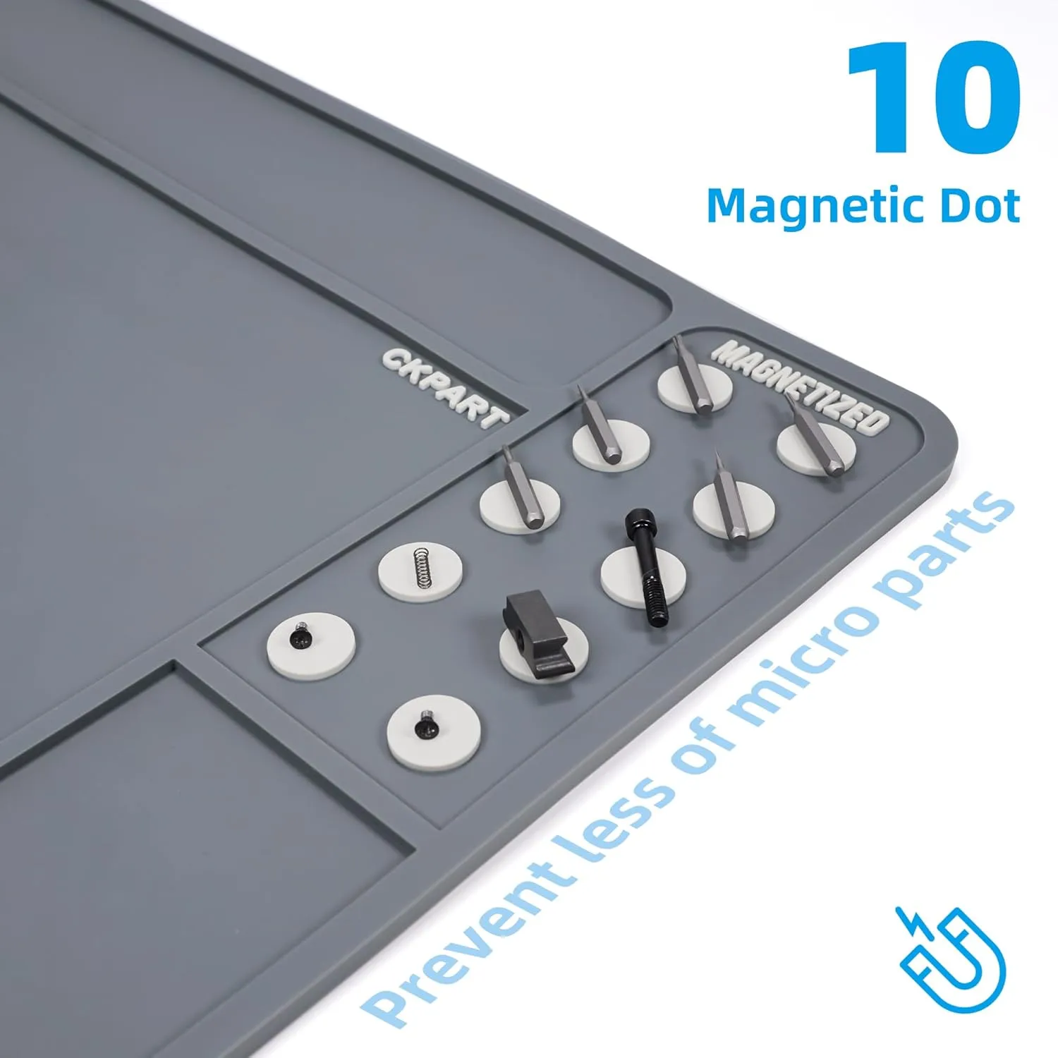 Rifle Gun Cleaning Mat, Anti-Slip Rubber Tactical Magnetic Mat, Gun Maintenance Mat,Gun Maintenance Mat for Gun Cleaning Kits 36" x 12"