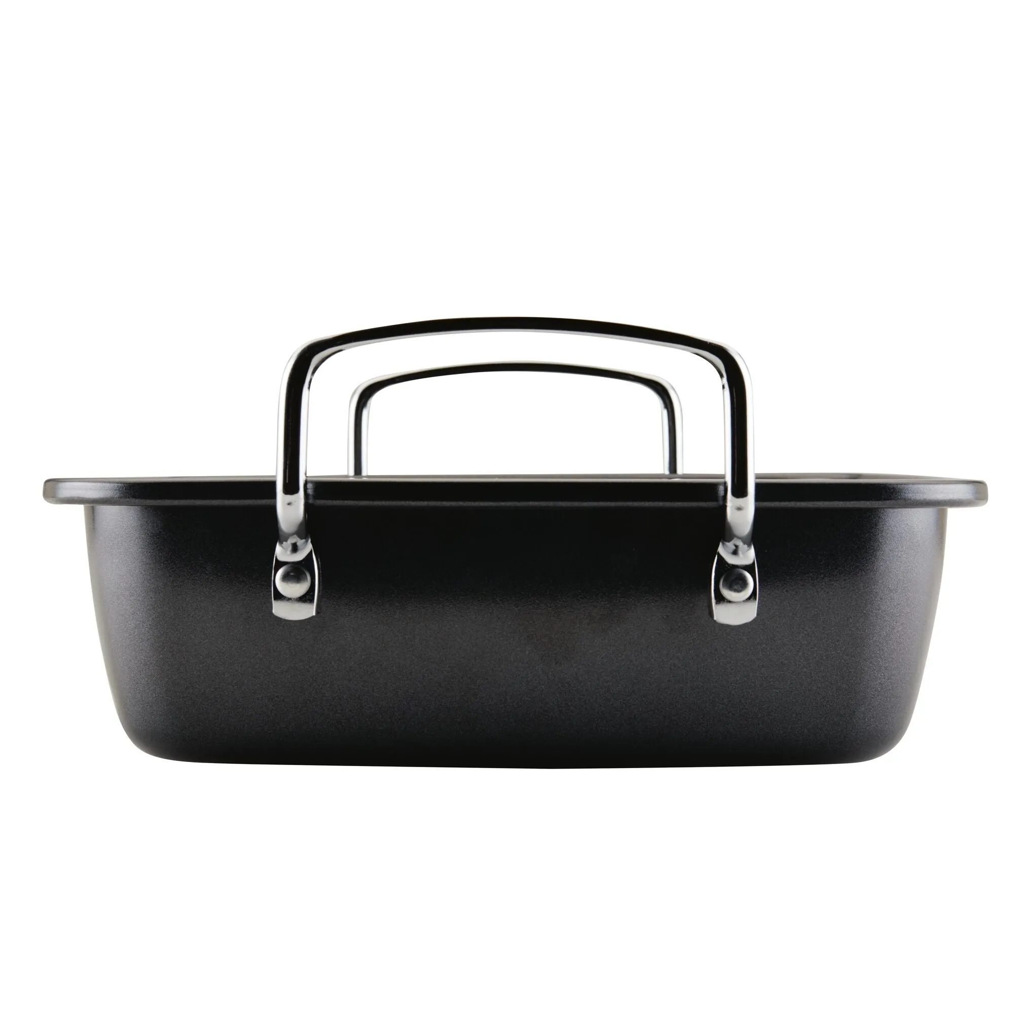 Roasting Pan: Nonstick Roaster Pan with Easy Serve Rack