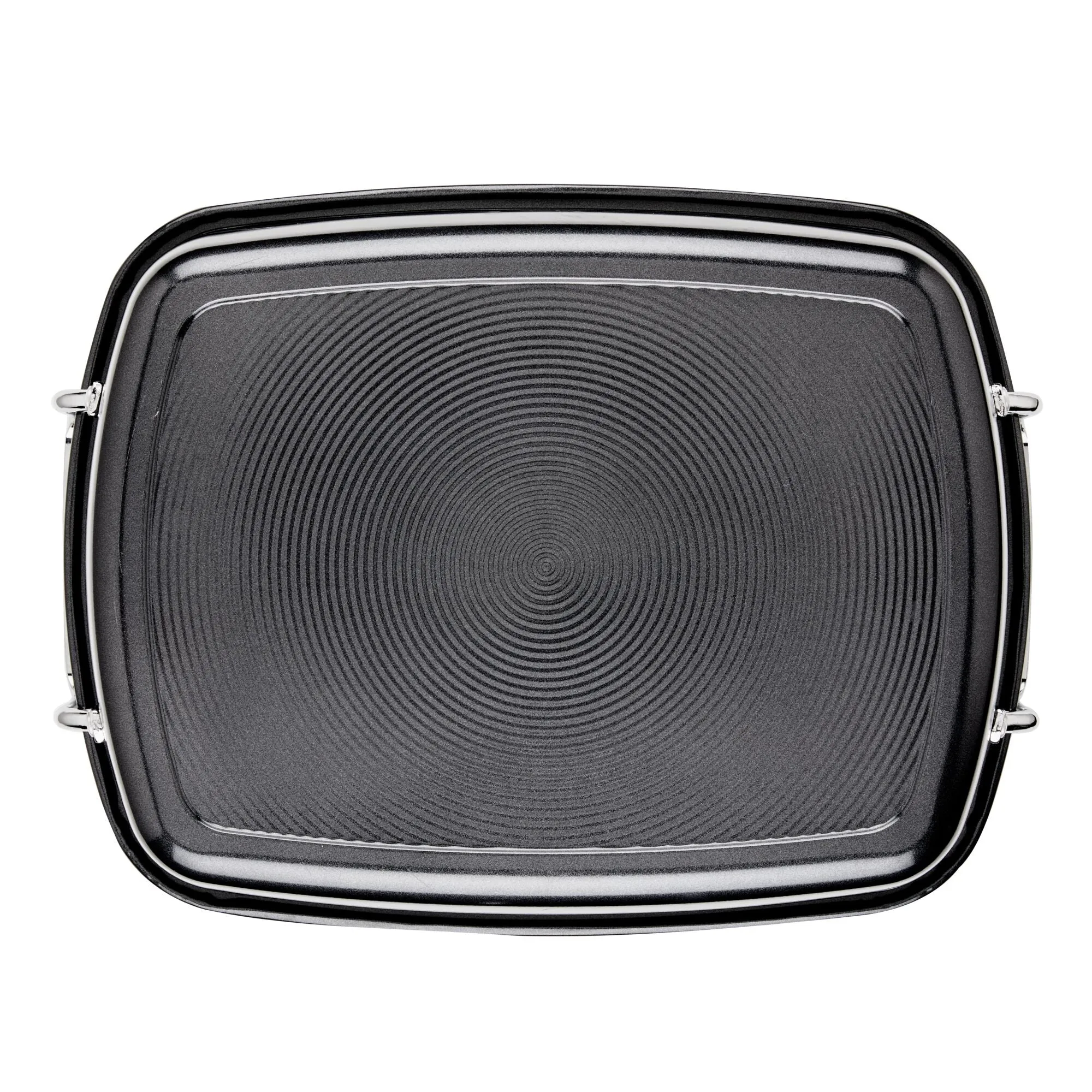Roasting Pan: Nonstick Roaster Pan with Easy Serve Rack