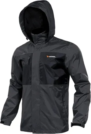 Rodeel Waterproof Fishing Rain Suit for Men (Rain gear Jacket & Trouser Suit)