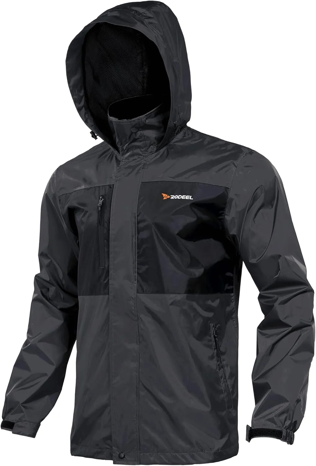 Rodeel Waterproof Fishing Rain Suit for Men (Rain gear Jacket & Trouser Suit)