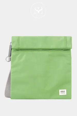 ROKA STRATFORD KIWI GREEN CROSSBODY BAG