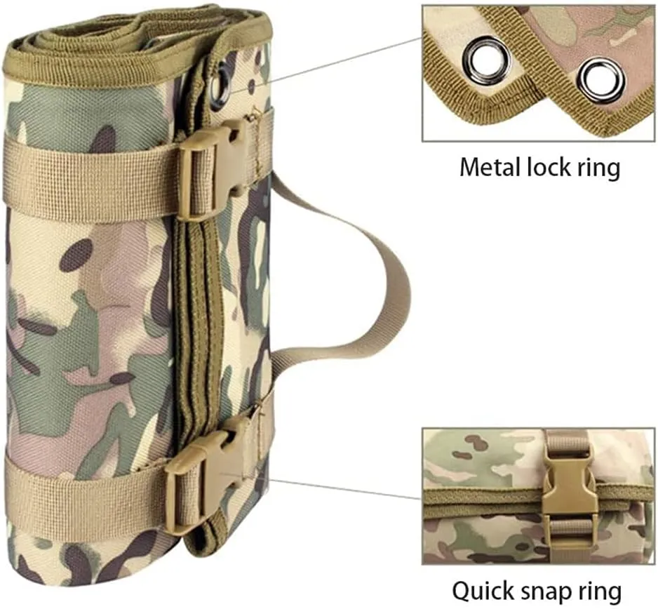 Roll Up Shooting Mat, Outdoor Shooting Mat for Range, Shooting Gear Tactical Training Shooting Pad Shooters Mat Non-Slip Durable Shooting Rest, Hunting Accessories