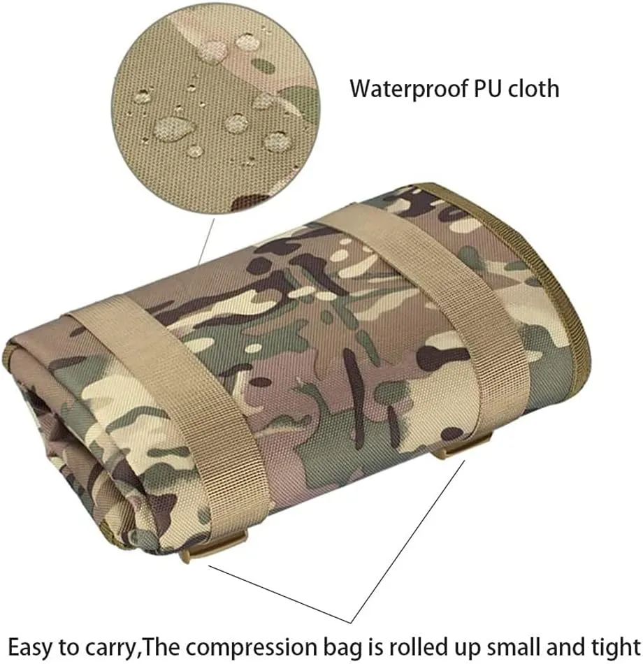 Roll Up Shooting Mat, Outdoor Shooting Mat for Range, Shooting Gear Tactical Training Shooting Pad Shooters Mat Non-Slip Durable Shooting Rest, Hunting Accessories