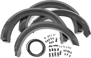 Rough Country SF1 Fender Flares for 2021-2025 Ford F-150 2WD/4WD - F-F320210A