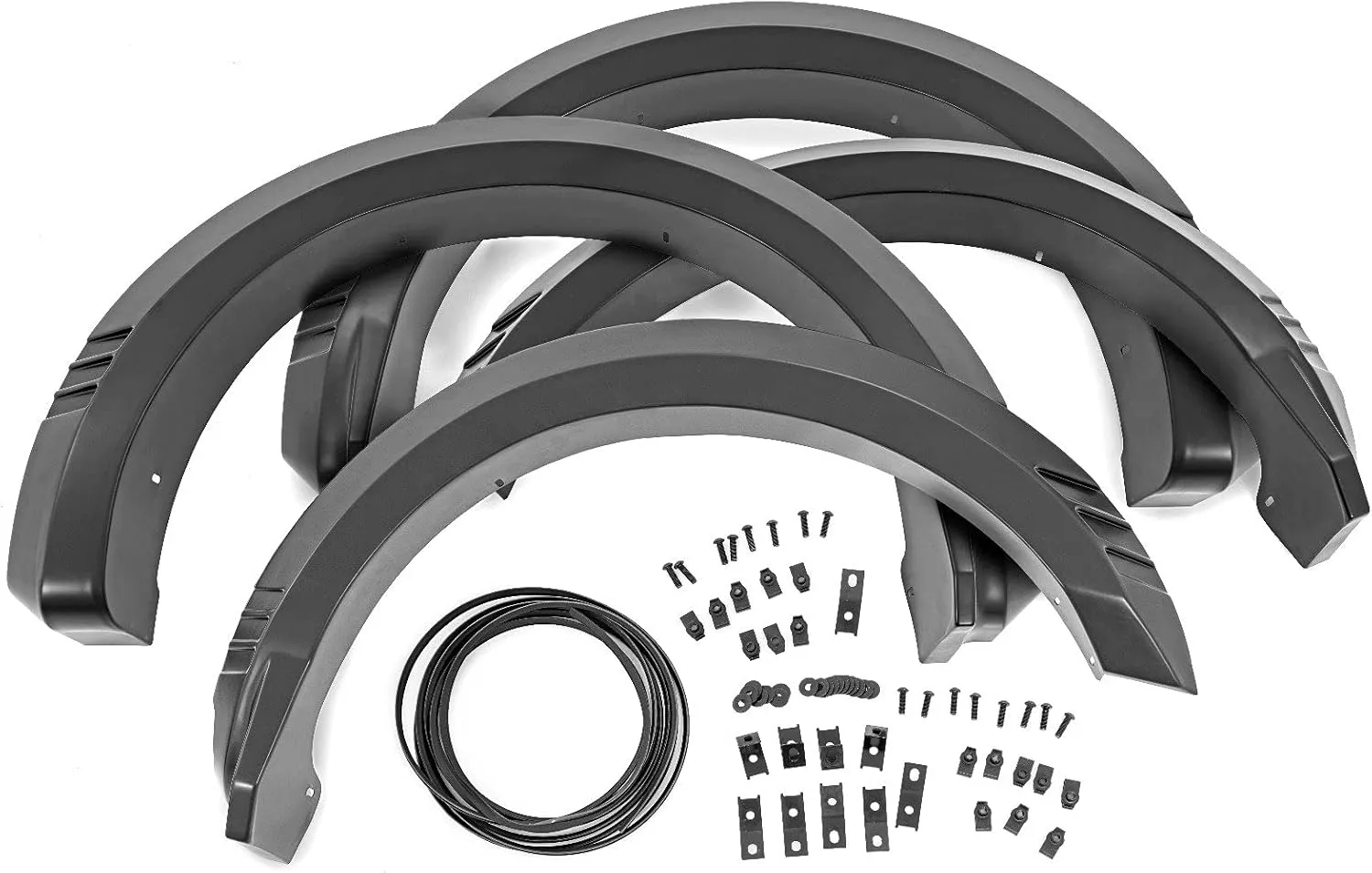 Rough Country SF1 Fender Flares for 2021-2025 Ford F-150 2WD/4WD - F-F320210A