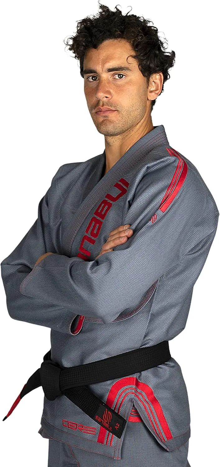 Sanabul Core Competition BJJ Gi for Men & Women Preshrunk Fabric IBJJF Approved Brazilian Jiu Jitsu Training & Competition Gi