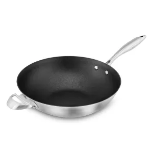Scanpan CX  12.5" Stainless Steel Nonstick Wok