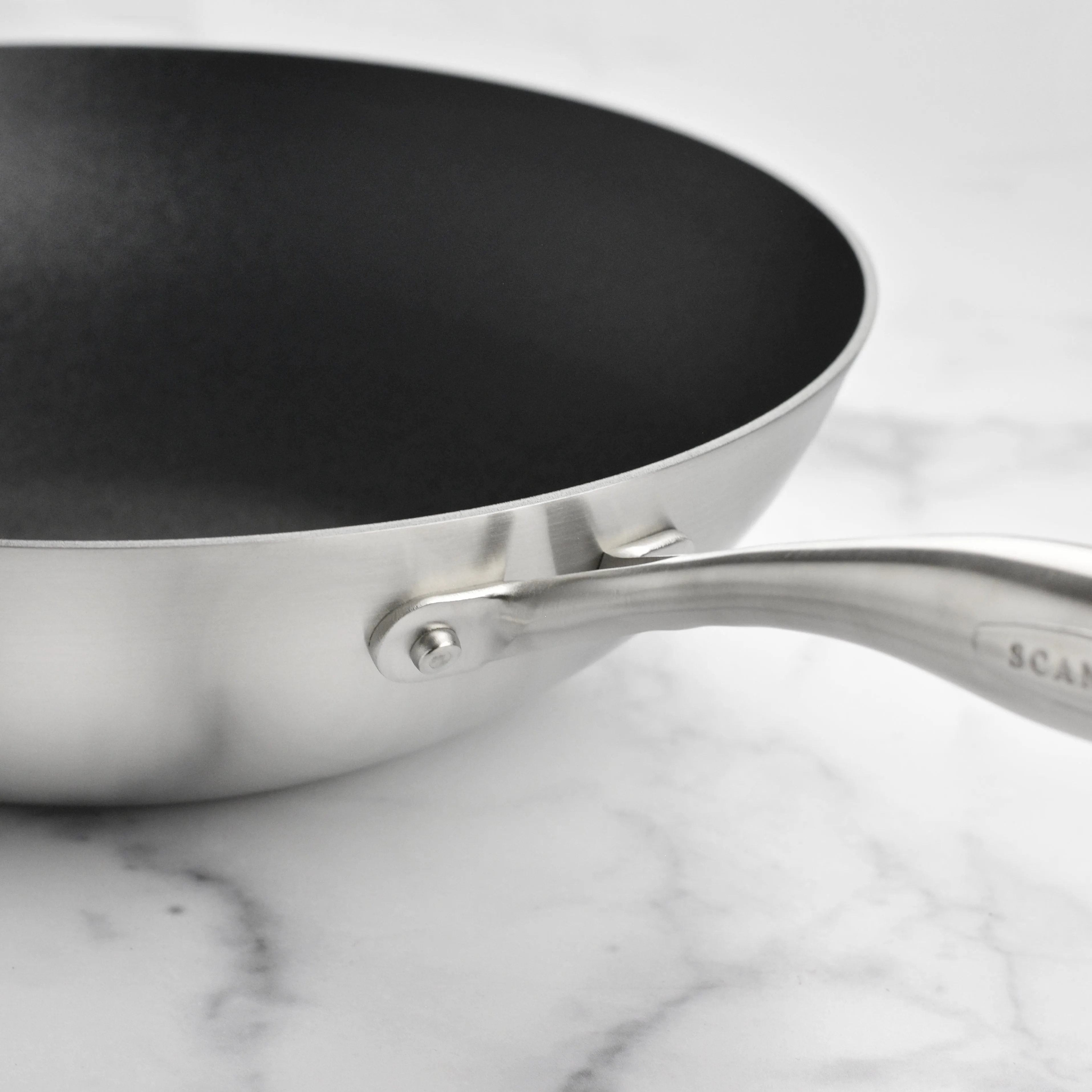Scanpan CX  12.5" Stainless Steel Nonstick Wok