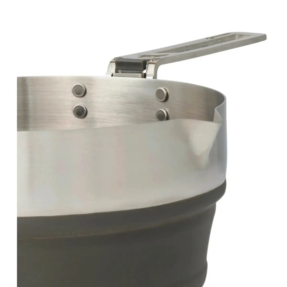 Sea To Summit Detour Stainless Steel Collapsible 1.8L Pouring Pot - Black
