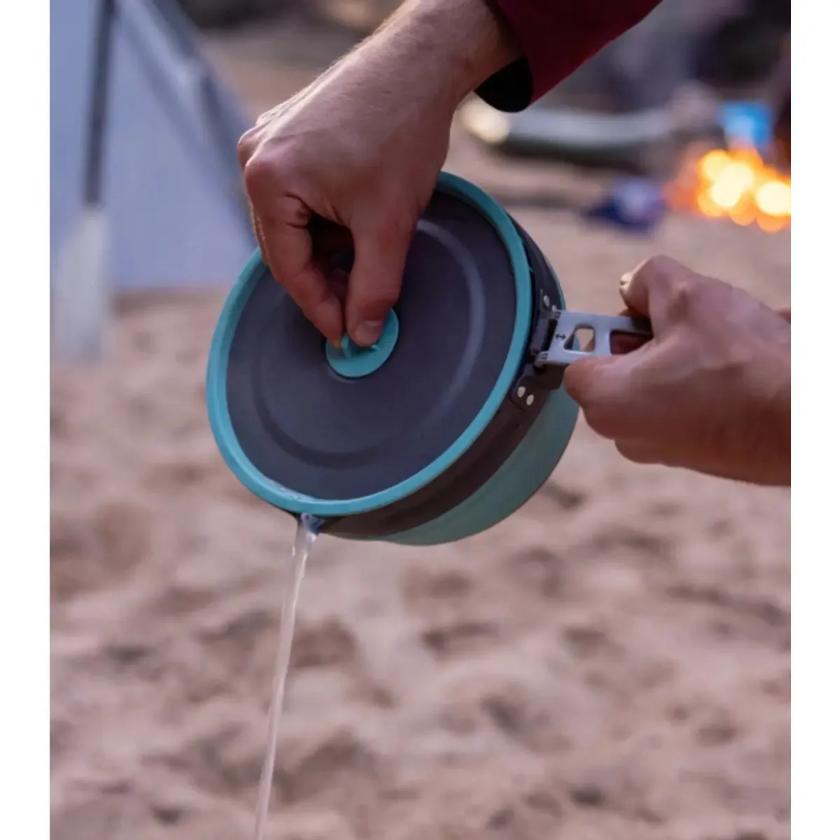 Sea To Summit Frontier Ultralight Collapsible 2.2L Pot Cook Set - 5 Piece