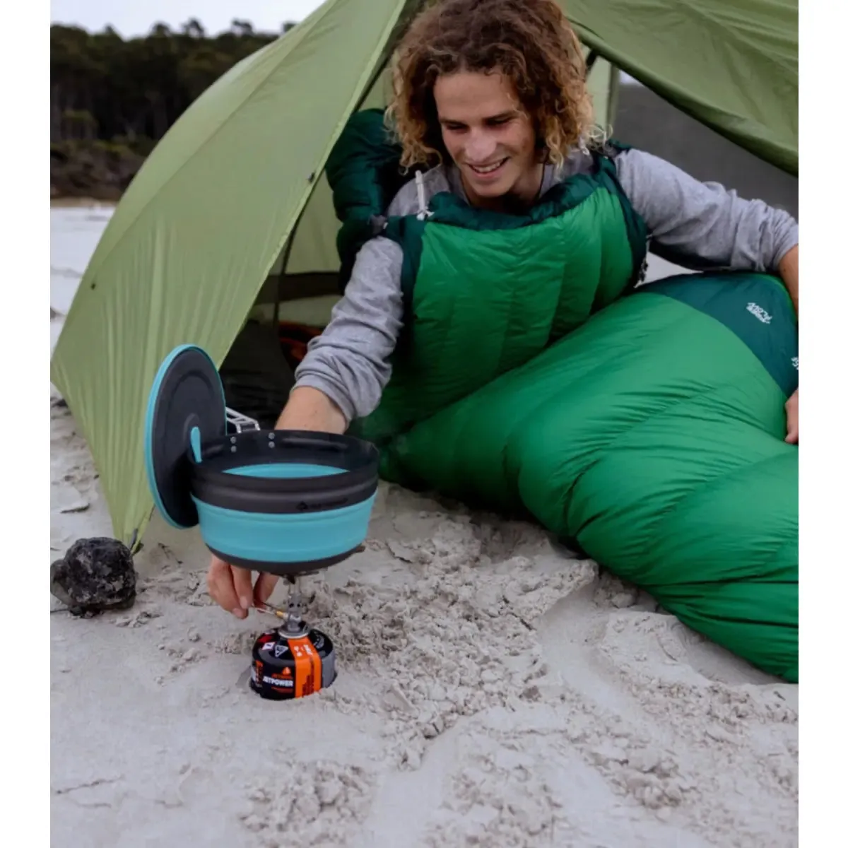 Sea To Summit Frontier Ultralight Collapsible Pouring 2.2L Pot - Blue